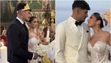 Rochia pe care Ioana Timofeciuc a purtat-o la nunta cu Florinel Coman a stârnit un val de reacții pe internet. Fanii au luat-o imediat în vizor: „Așa a fost la Biserică? Doamne ferește!”