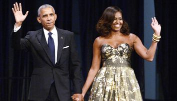 Aparitia extrem de eleganta cu care Michelle Obama a impresionat la un eveniment. Cat de frumoasa e sotia lui Barack Obama