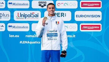 David Popovici, primit fără fast la revenirea de la Roma. De ce nu va avea ceremonie pe aeroport