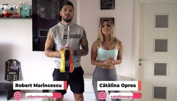 Exerciții pentru bicepși și tricepși cu benzile elastice. Vezi cum te poți antrena la tine acasă