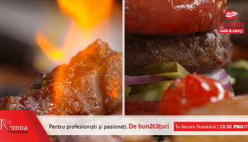 Burgeri de vita gourmet cu legume si creveti
