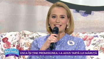 VIDEO Andreea Esca, gazda unui târg pentru copii