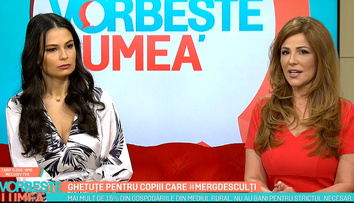 VIDEO Oana Cuzino și Anca Serea ajută copiii din mediul rural