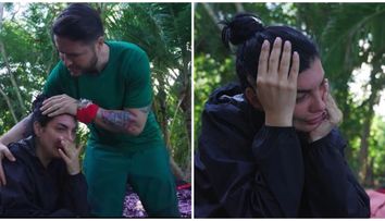 Andreea Tonciu, din nou în lacrimi la Survivor All Stars 2024 după ce a fost lovită din greșeală cu o scândură: „Are capul tare! Asta e tot ce pot să spun”