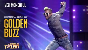Al treilea Golden Buzz la Românii au talent, sezonul 9. Contorsionistul care l-a fermecat pe Andi Moisescu