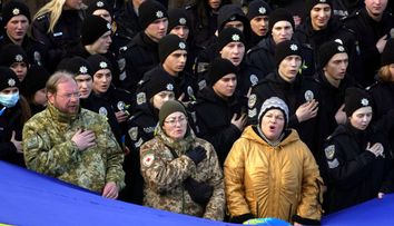 Vladimir Putin, ținta ironiilor la Odesa. Ce au scandat ucrainenii în ziua comemorării victimelor revoluției din 2014