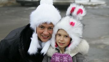 Teo Trandafir, vacanta la munte cu fiica ei, Maia