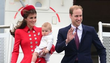 Kate Middleton, Printul William si Printul George, primiti cu dansuri razboinice in Noua Zeelanda