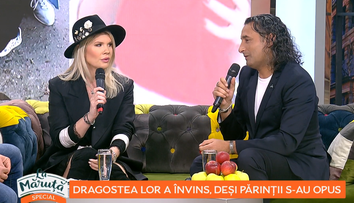 VIDEO Dragostea lor a învins, deși părinții lor s-au opus. Diana Matei și Marian Cleante și-au spus povestea de dragoste