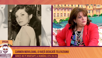 Carmen Movileanu, vocea de la Teleenciclopedia, interviu foarte sincer La Măruță! Care a fost cel mai greu moment din viața ei