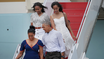 Fiicele lui Barack Obama, Malia și Sasha, două rebele. Cum au fost surprinse la o petrecere a lui Drake