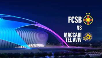 Peste 1.5 milioane de telespectatori au urmărit meciul FCSB – Maccabi Tel Aviv! PRO TV, lider absolut de audiență