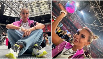 Cum s-a distrat Crina Abrudan la concertul trupei Coldplay, din Amsterdam: „Chris Martin mi-a făcut cu mâna!”