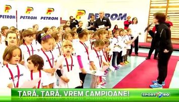 Bellu si Bitang au premiat la Deva viitoarele staruri ale gimnasticii! Caravana 