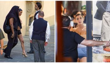 Ținuta cu care soția lui Kanye West i-a oripilat pe trecători! Bianca Censori continuă seria aparițiilor indecente în Italia