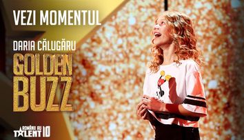 Al cincilea Golden Buzz. Daria Călugăru i-a lăsat cu gura căscată pe Smiley și Pavel Bartoș