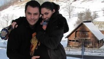 Razvan Fodor si-a plimbat sotia cu sania, in vacanta de la Moeciu! FOTO
