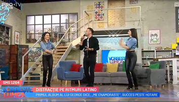 VIDEO Distracție pe ritmuri latino alături de George Dice