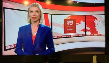 Jurnalista BBC Olga Malchevska și-a văzut, la televizor, casa distrusă de bombardamentele rușilor