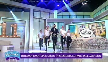 VIDEO Bogdan Ioan, spectacol în memoria lui Michael Jackson