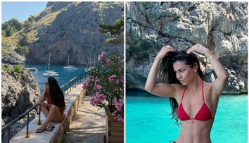 Mira face furori în vacanță! Imaginile cu artista din Palma de Mallorca i-au cucerit pe fani: „Frumusețe pură și naturală!”