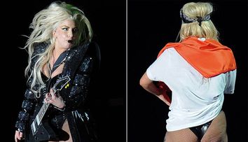 Lady Gaga si-a recuperat silueta de odinioara. Cum au surprins-o paparazzii in costum de baie