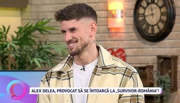 Se întoarce Alex Delea în jungla dominicană? Anunțul făcut de câștigătorul Survivor România 2022, în direct, la TV