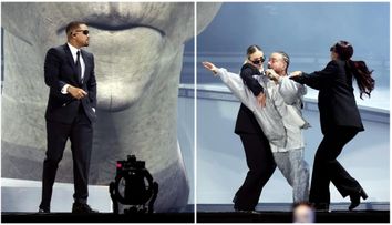 Val de glume după apariția surpriză a lui Will Smith pe scena de la Coachella! Artistul a cântat alături de J Balvin: „Să-i mulțumească Domnului că nu l-a pălmuit”