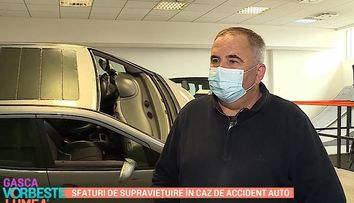Titi Aur, sfaturi de supraviețuire în caz de accident auto