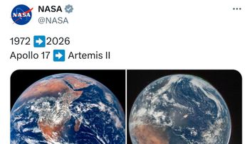 Cum arată Pământul din spațiu în anul 2026, față de cum arăta în 1972. NASA a publicat imaginea care a stârnit milioane de reacții