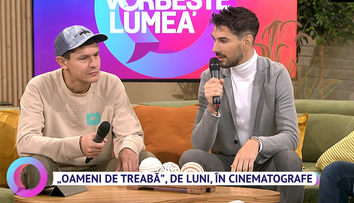 Filmul „Oameni de treabă”, de luni în cinematografe! Dezvăluirile făcute de Anghel Damian