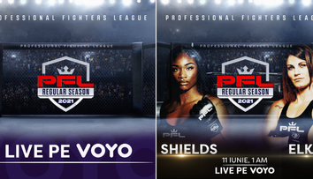 Meciurile din Professional Fighters League (PFL) se văd pe VOYO!