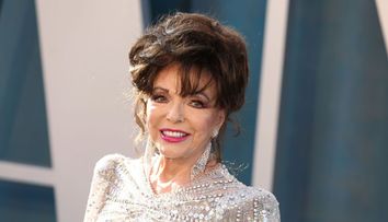 Joan Collins, în pantaloni mulați și geacă de piele! Reacția fanilor: 