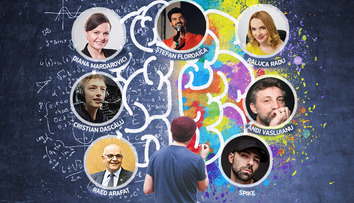 Raed Arafat, Andi Vasluianu, Spike și Cristian Dascălu, conferință motivațională despre inovație și motivație
