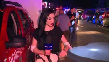 Corespondentul Știrilor PRO TV Geanina Panait, mărturii de la exploziile de la Crevedia: ”Am căzut de 3-4 ori”