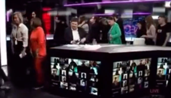 Ultima transmisiune a unui post TV independent din Rusia: ”Nu războiului”