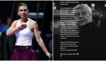 Simona Halep, mesaj sfâșietor după moartea lui Mircea Lucescu: „A rămas acolo, pe teren, în vestiar, în sufletul echipelor sale, până la capăt”