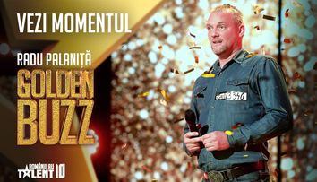 Al patrulea GOLDEN BUZZ: Florin Călinescu, impresionat de mecanicul auto Radu Pălăniță