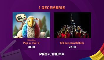 În luna decembrie, PRO CINEMA te prinde!