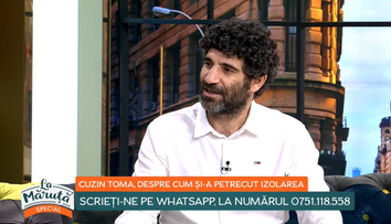 Cuzin Toma, despre izolarea alături de familie. Cum și-a petrecut timpul cu copiii