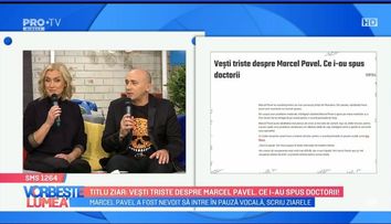 VIDEO Marcel Pavel și soția fac echipă bună. Cum răspund cei doi zvonurilor din presă