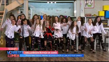 VIDEO Halloween în pași de dans