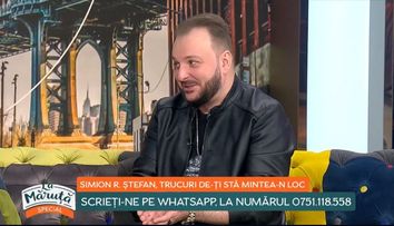 Simion R. Ștefan, trucuri de-ți stă mintea-n loc. Cum a reușit să-l surprindă pe Cătălin Măruță