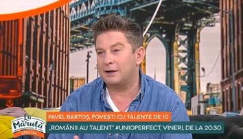 VIDEO Pavel Bartoș, povești cu talente de 10