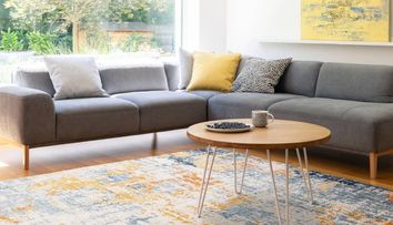 (P) Covor perfect pentru living: tendințe, stiluri, culori și materiale în 2023