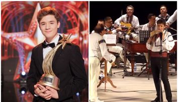 Cristian Ciaușu, câștigătorul Românii au talent 2024, recital magistral de nai alături de orchestra dirijată de maestrul Nicolae Botgros: „A fost o onoare”