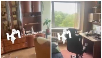 Un locuitor din Kamceatka a surprins momente de groază din apartamentul său în timp ce un cutremur de 8,8 grade lovea peninsula