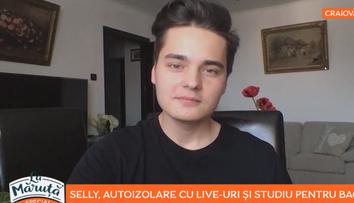 VIDEO Selly, autoizolare cu live-uri și studiu pentru BAC
