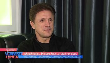 Interviu cu Gică Popescu. Cum petrecea fostul fotbalist sărbătorile de iarnă