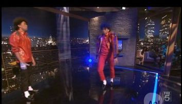 Uite cat de bine il imita Chris Brown pe Michael Jackson! VIDEO